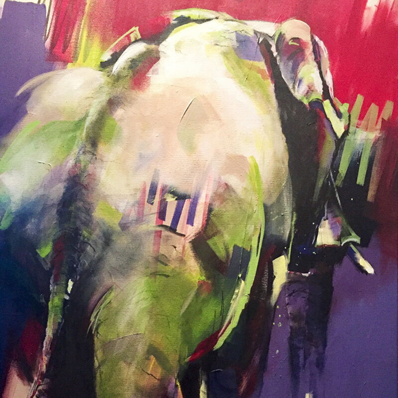 jumbo, Acryl, 120x80x4